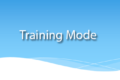 Training Mode